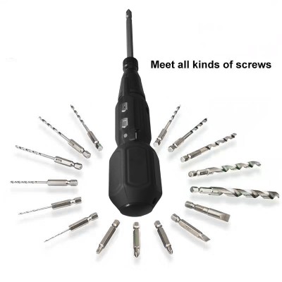 Extendable electric screwdriver for assembly line